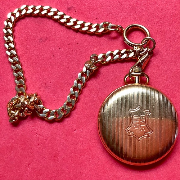 Colibri quartz pocket watch with watch chain - Picture 3 of 11